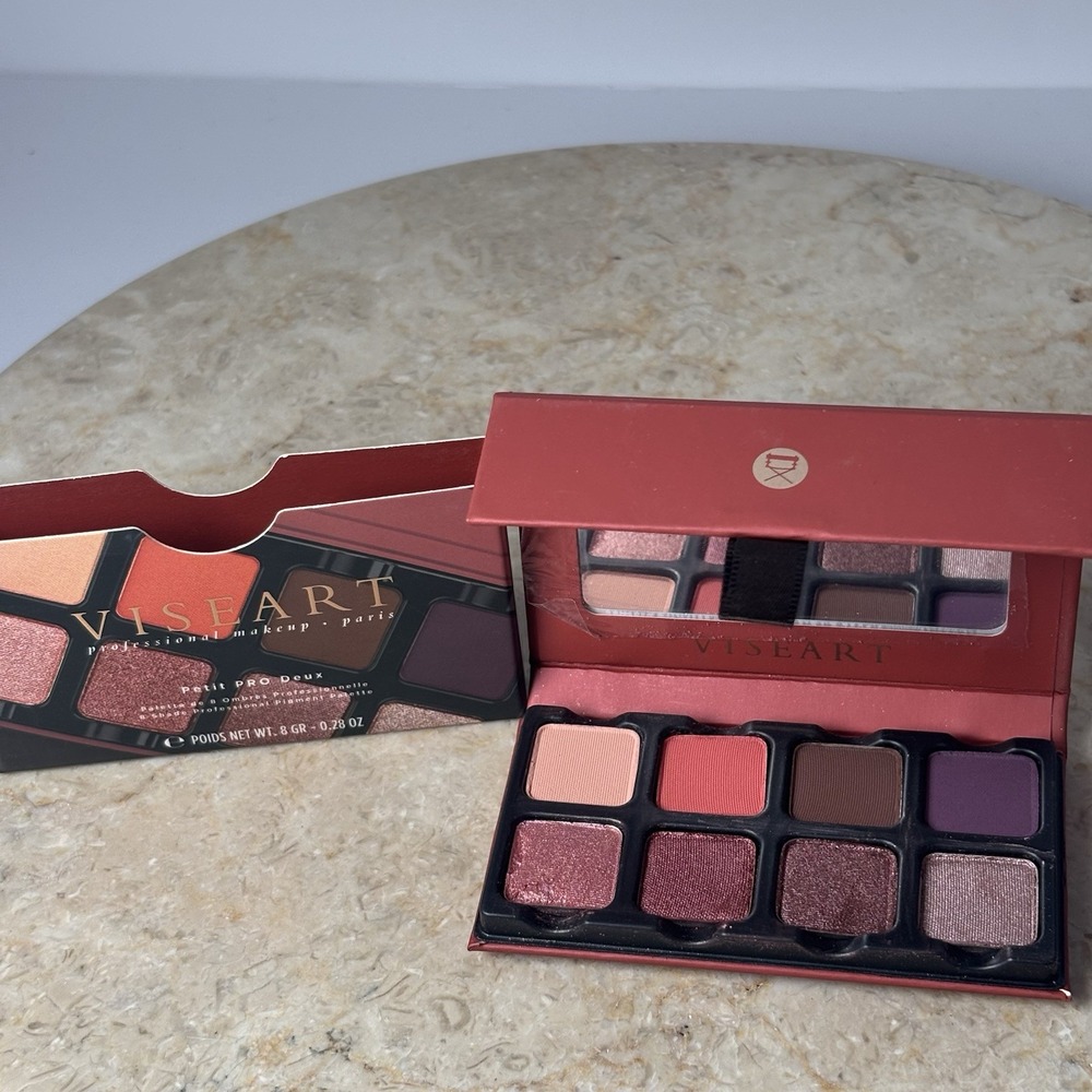 VISEART Petit PRO Deux Eyeshadow Palette - NEW in Box DAMAGE